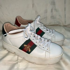 Gucci platform shoes